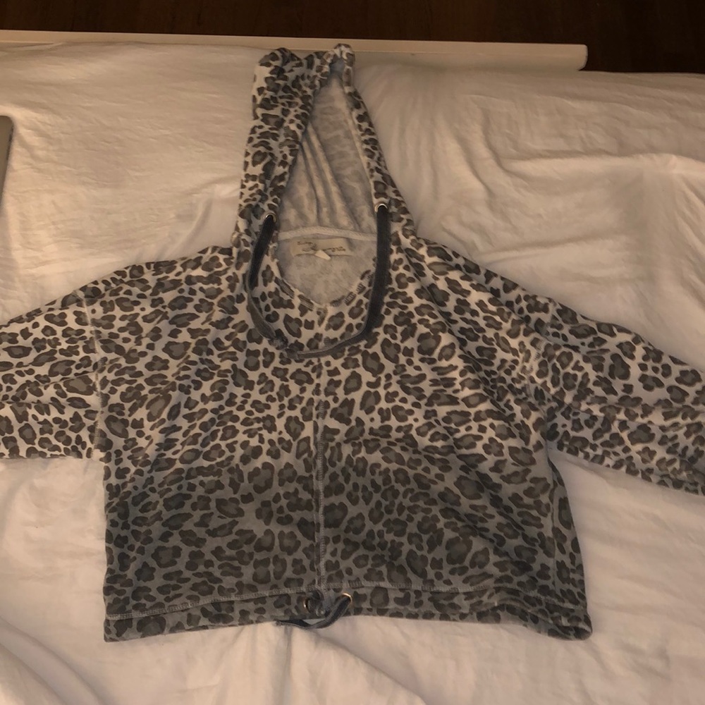 Leopard print vintage Havana hoodie
